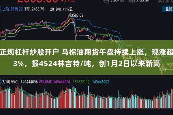 正规杠杆炒股开户 马棕油期货午盘持续上涨，现涨超3%，报4524林吉特/吨，创1月2日以来新高
