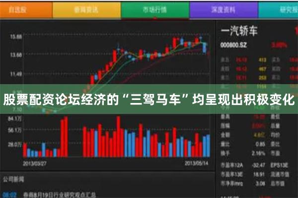 股票配资论坛经济的“三驾马车”均呈现出积极变化